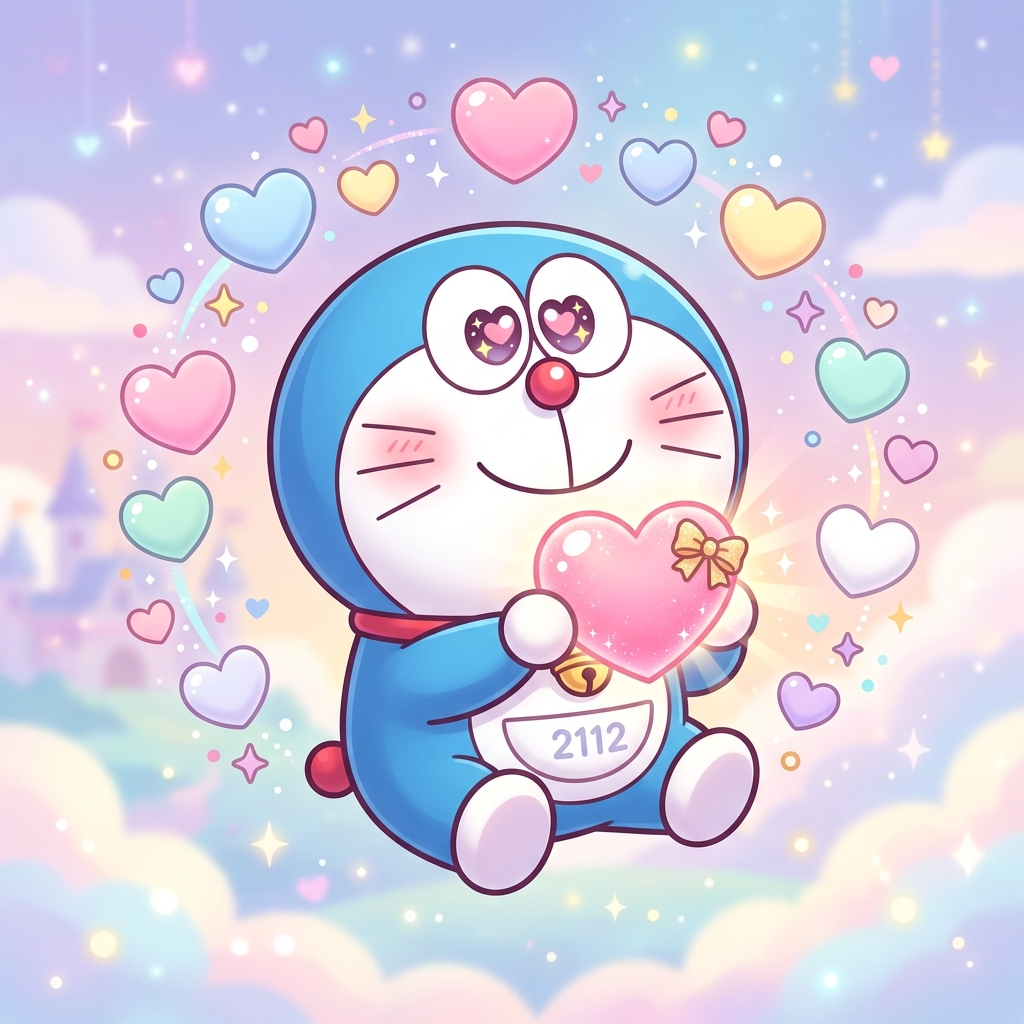 Doraemon Peeking