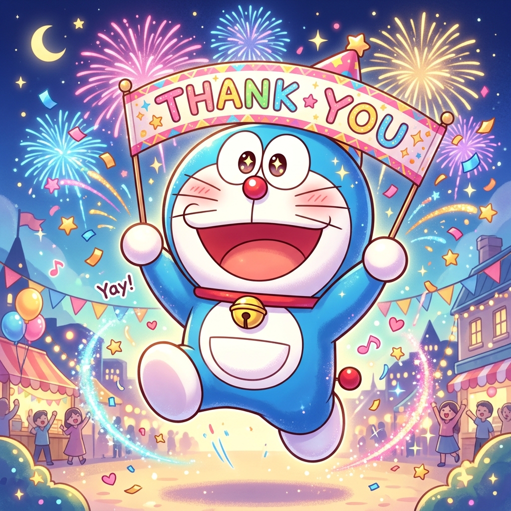 Doraemon Thank You